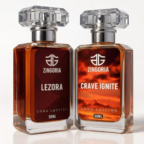 Lezora & Crave Ignite Luxury Dual Perfume Set | Long Lasting Bold & Elegant Fragrance for Men & Women
